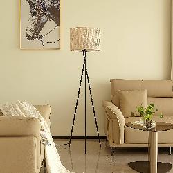 PR Home terasová lampa Agnar Lollo, sivá, ratanový vzhľad, 71 cm